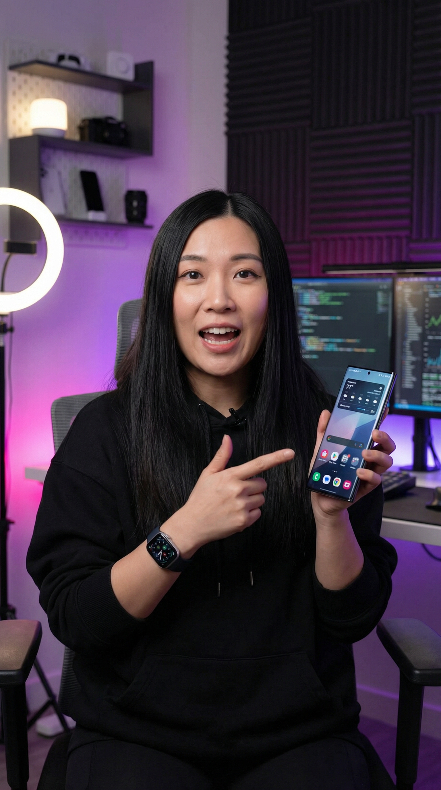 Tech Reviewer in Modern Home Studio - AI Prompt | ScriptKit